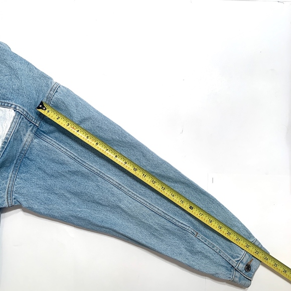 Good Vibes Only Vintage Jean Jacket - Picture 6 of 6